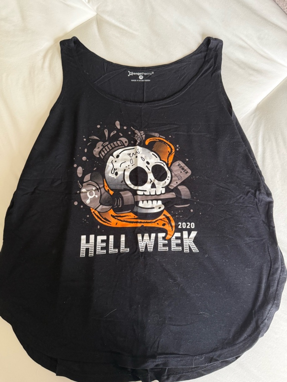 Orangetheory Black Graphic Workout Tank